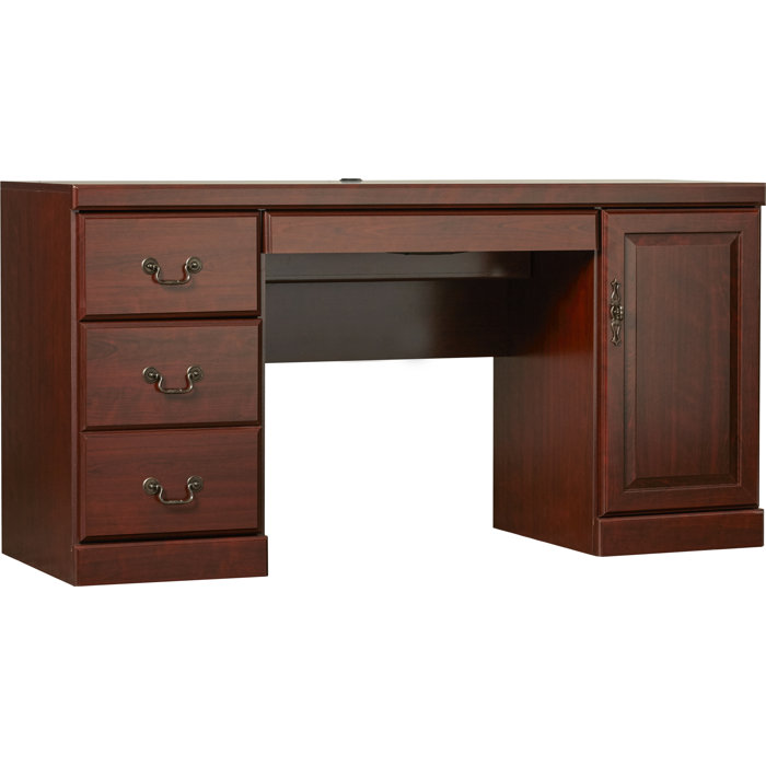 Darby Home Co Clintonville Executive Desk with Hutch & Reviews Wayfair